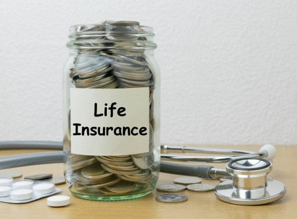 Image of a life insurance policy with cash