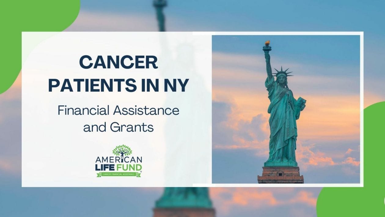 Blog feature image with statue of liberty and a caption that says cancer patients in ny